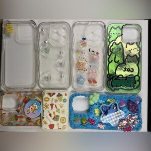 Assorted Decorative Phone Cases